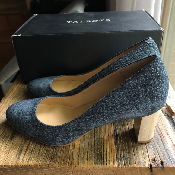 Talbots Shoes - Talbots Denim Ellery Pumps